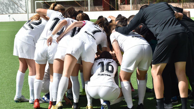 Gol de Irene, del Madrid CFF B, al Olímpico (0-3)