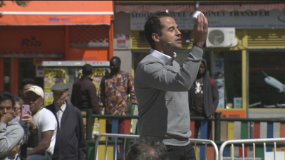 Protestas contra Ciudadanos en un acto sobre okupación en Lavapiés