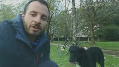 Un profesor  irá de Bilbao a Bucarest en bicicleta para ayudar a un hogar de acogida