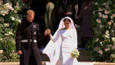 ¡Feliz aniversario de boda, Meghan y Harry!