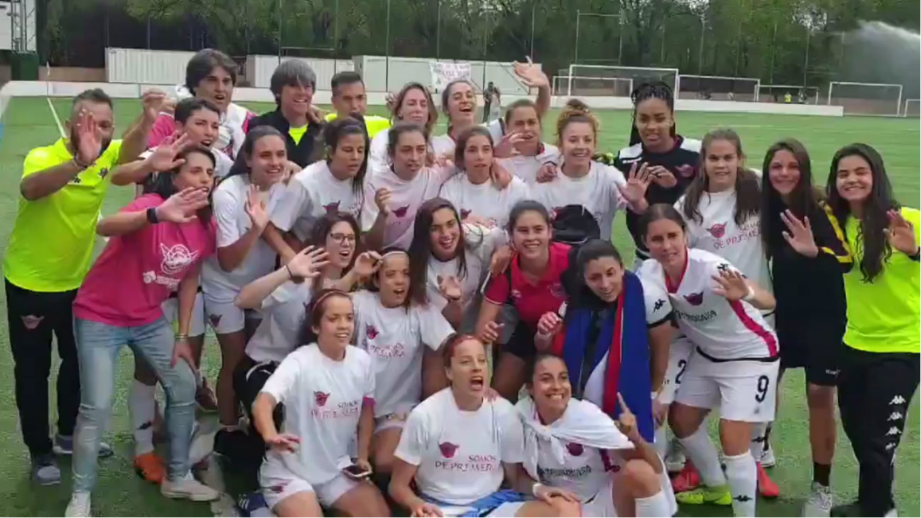 2-0. El CD Tacón logra el ascenso a Primera