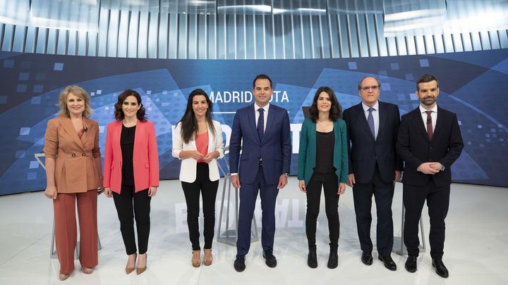 El debate de Telemadrid logra un 8,1% de share y se posiciona en el primer puesto en el ‘trending topic’ nacional