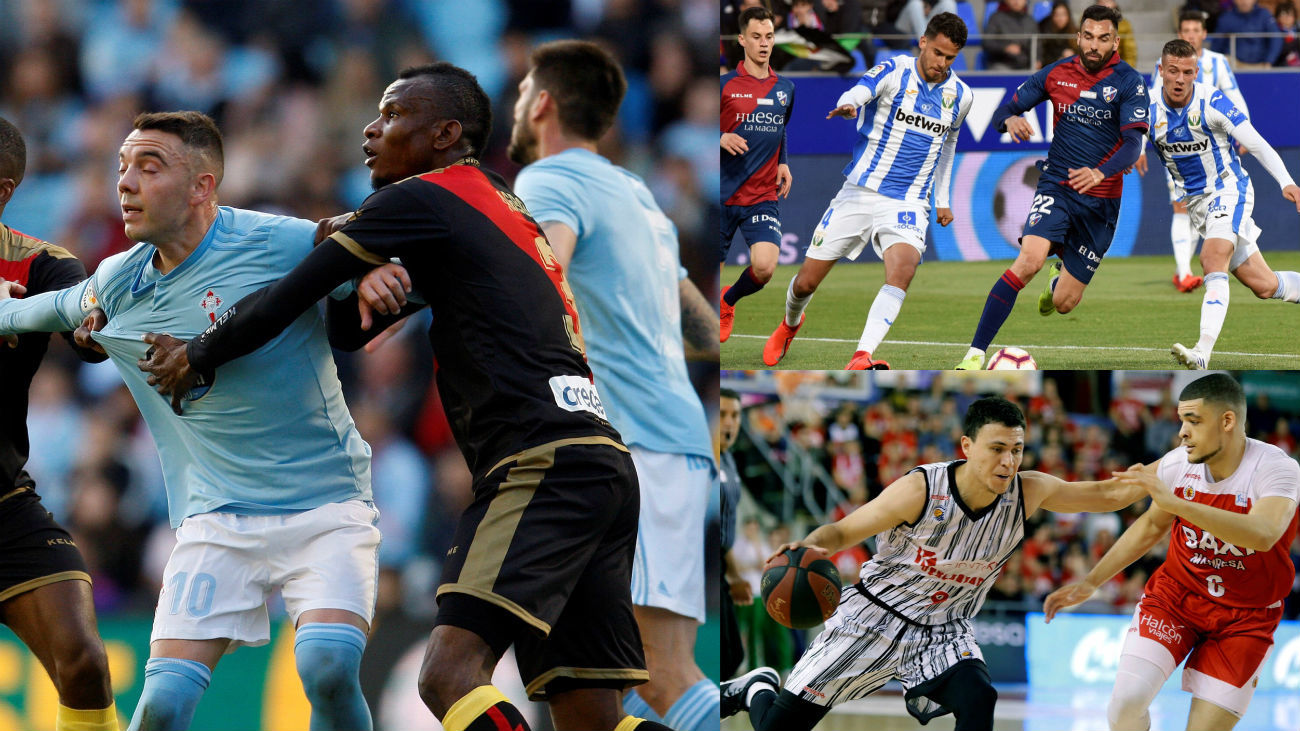 Rayo Vallecan, Leganes y Fuenlabrada