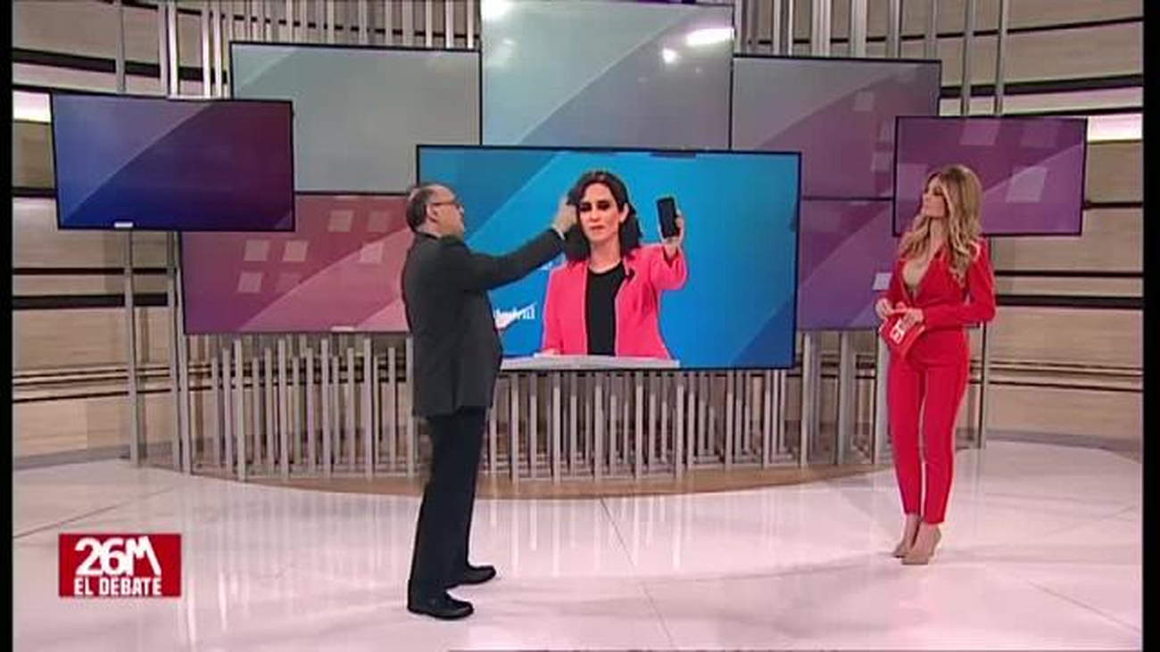 Los gestos que han marcado el debate de los candidatos a la Comunidad de Madrid