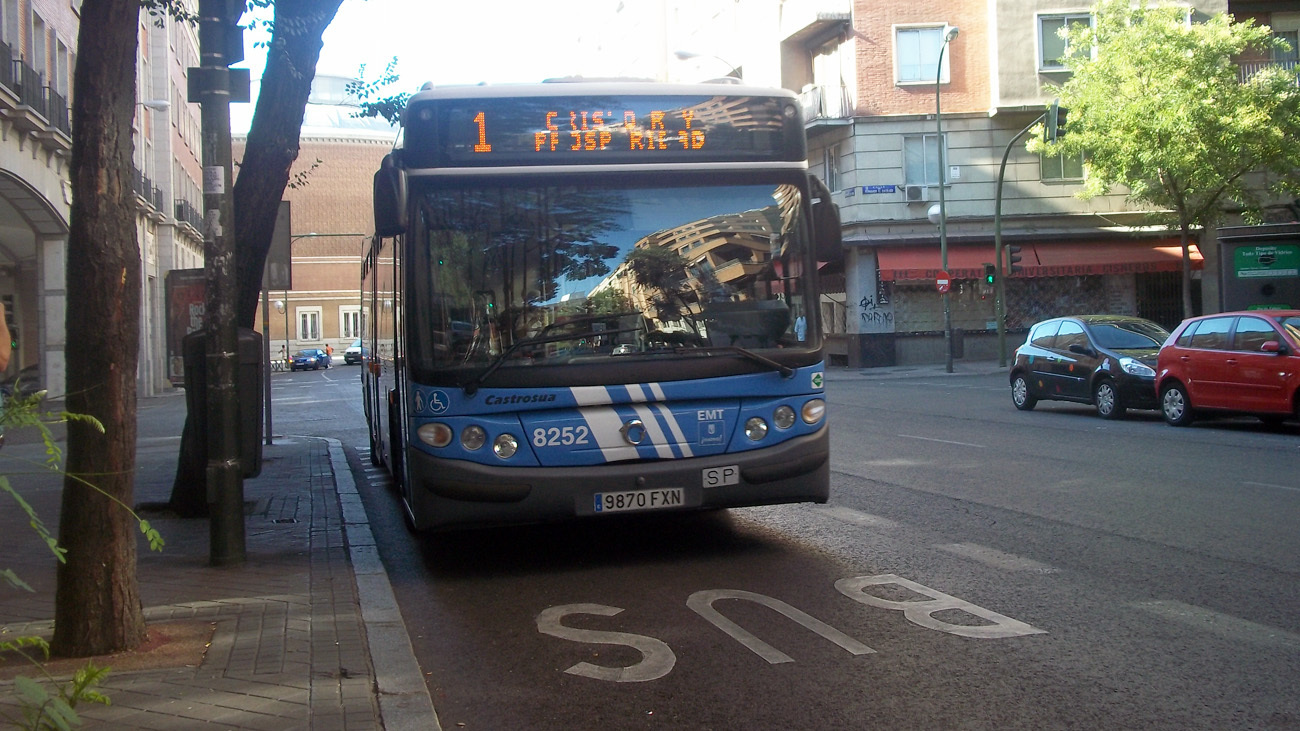 Autobús en Móstoles