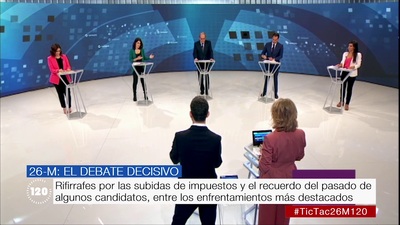 Lo mejor del debate en Telemadrid de los candidatos a la Comunidad