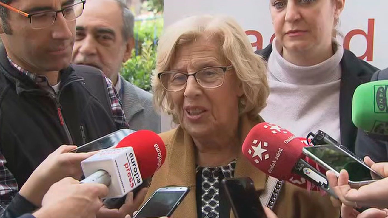 Carmena reunirá a los grupos para decidir si votan Madrid Nuevo Norte