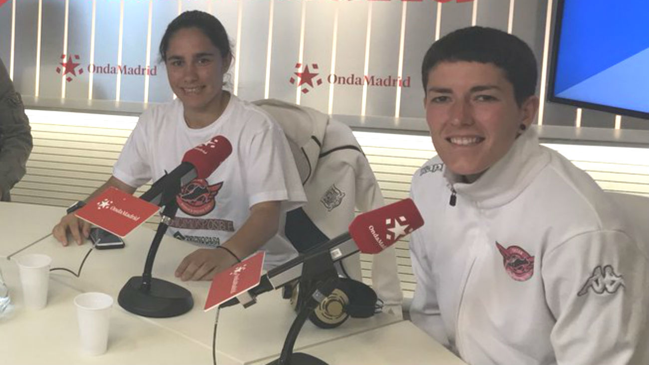Blanca y Lorena, del CD Tacón: '¡Madre mía, somos de Primera!'