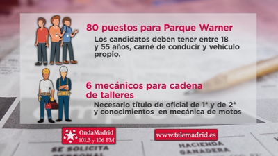 El Parque Warner busca personal para trabajar en la temporada de verano
