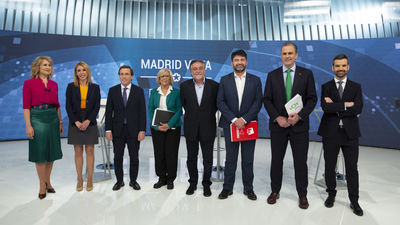 El debate en Telemadrid reunió a 210.000 espectadores con un 10 % de share