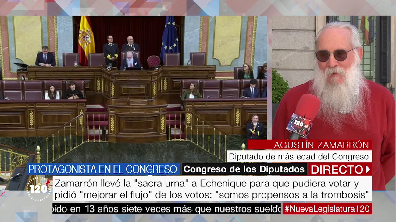 Agustín Zamarrón, sobre Meritxell Batet: “Lo hará muy bien, como lo está haciendo”