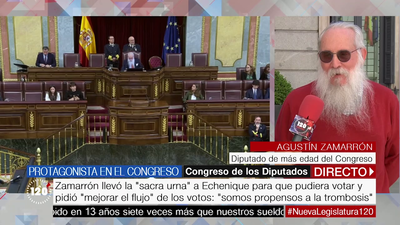 Agustín Zamarrón, sobre Meritxell Batet: “Lo hará muy bien, como lo está haciendo”