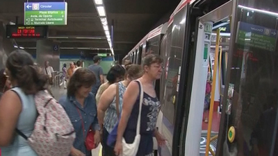 Las Líneas 4, 8, 11 y Metro Ligero afectadas hoy por la huelga de maquinistas
