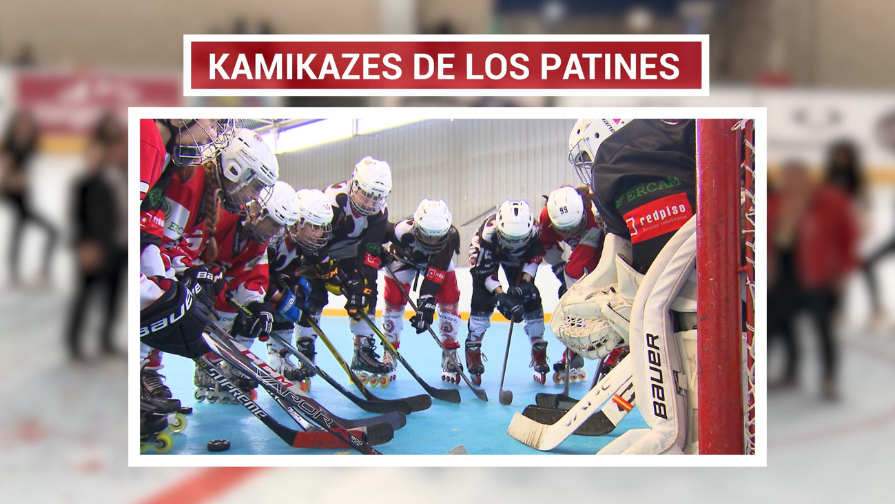 Las 'Kamikazes' del Tres Cantos Patín Club