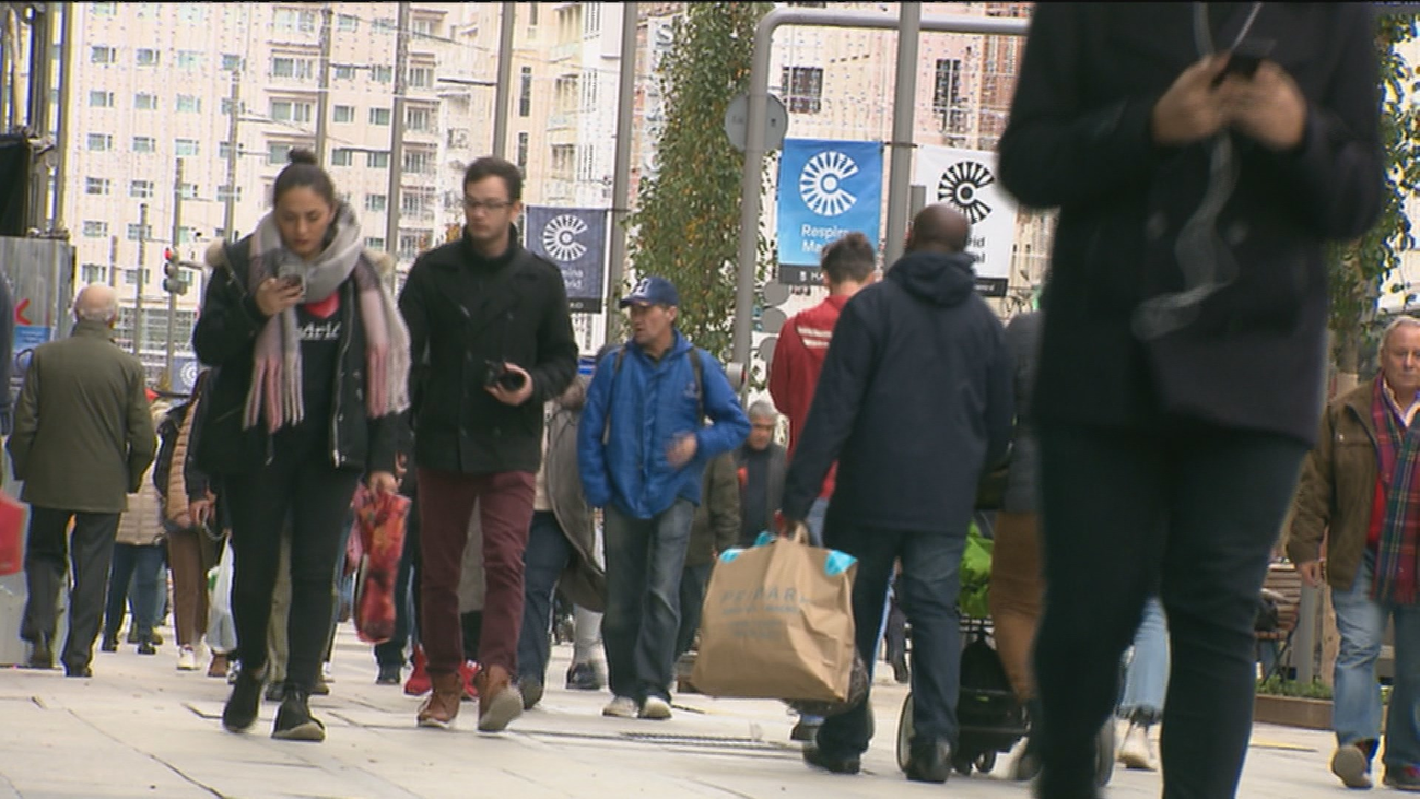 La Gran Vía madrileña, la calle más transitada de España y la tercera de Europa
