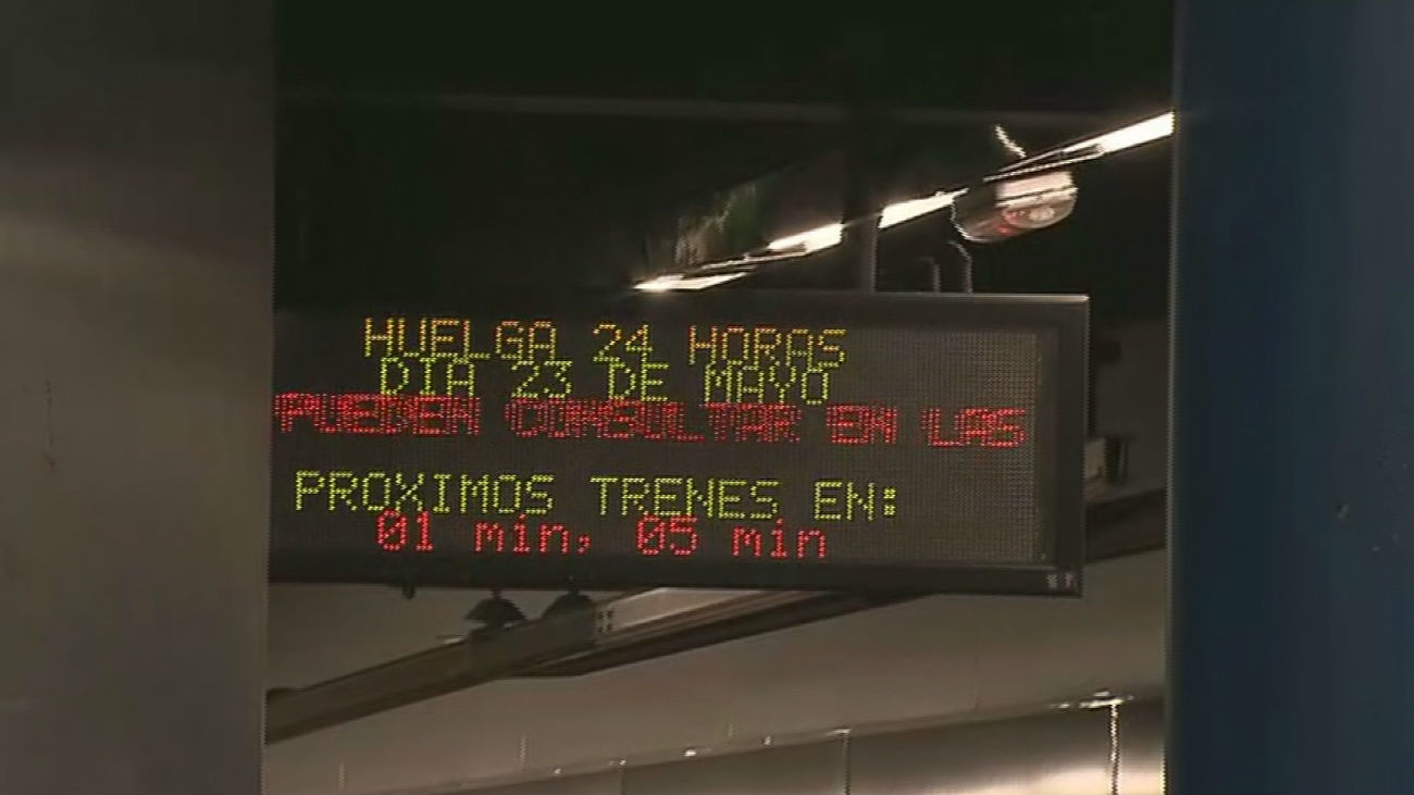 Nuevos paros en el metro en las líneas 3, 6, 10A y 10B