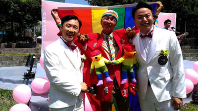 Taiwán celebra los primeros matrimonios homosexuales de toda Asia