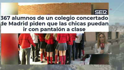 Quieren elegir entre falda o pantalón en su uniforme del colegio