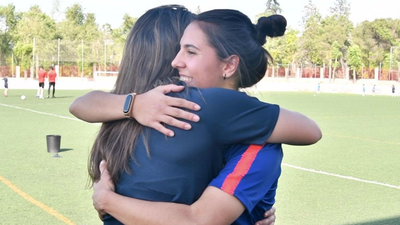 Claudia y Paula, amigas y rivales en la final de Copa
