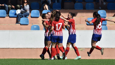 Resumen del Atleti B - Madrid CFF B (2-1)