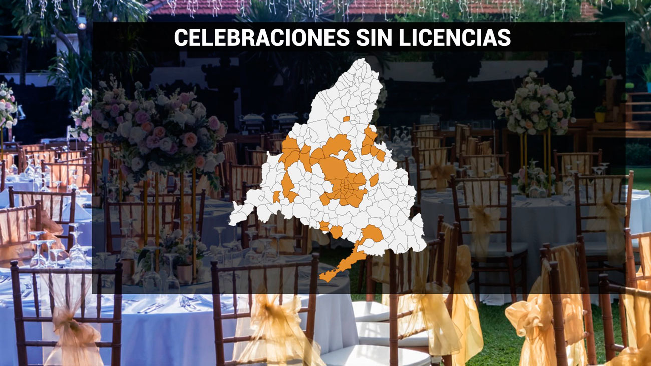 Unas 40 fincas rústicas celebran bodas y eventos sin licencia en la Comunidad