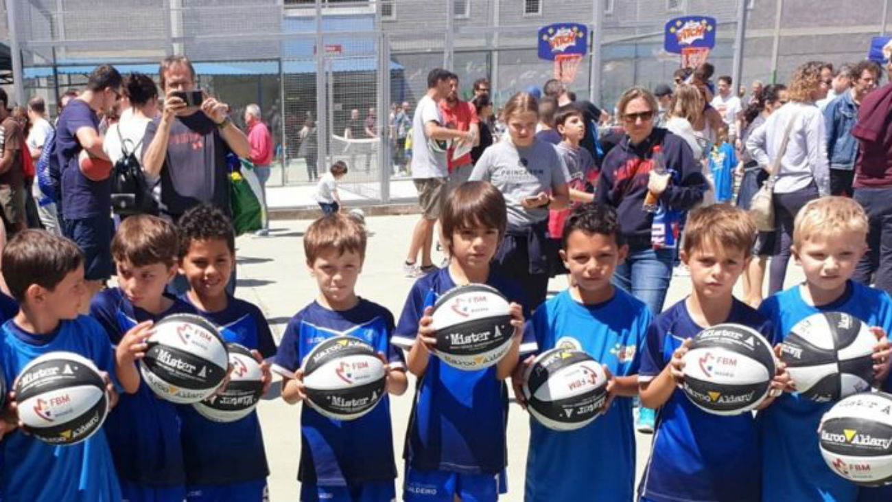 Así fue la fiesta del Baby Basket de la Federación Madrileña