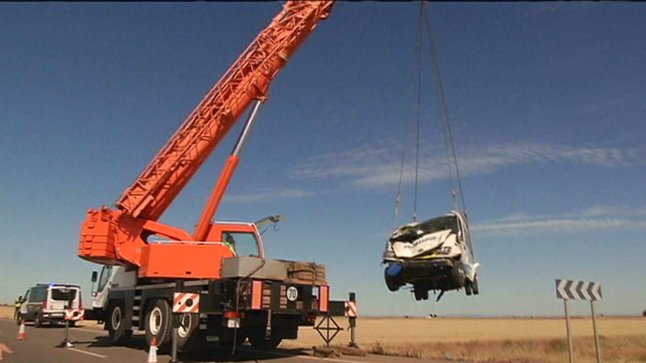 Seis heridos leves en el accidente de un bus escolar en Daimiel