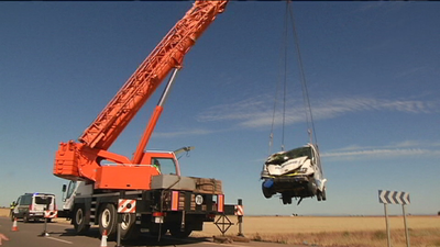 Seis heridos leves en el accidente de un bus escolar en Daimiel