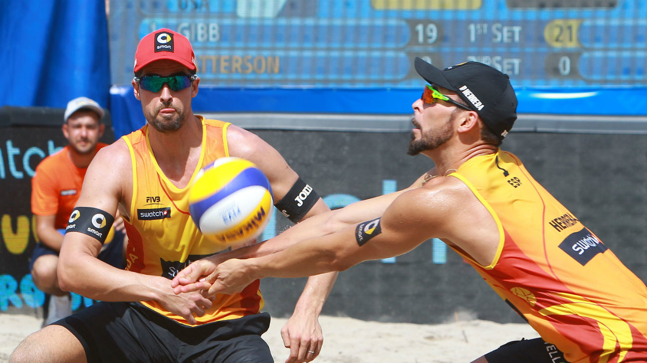 Herrera y Gavira, la mejor pareja del vóley playa español