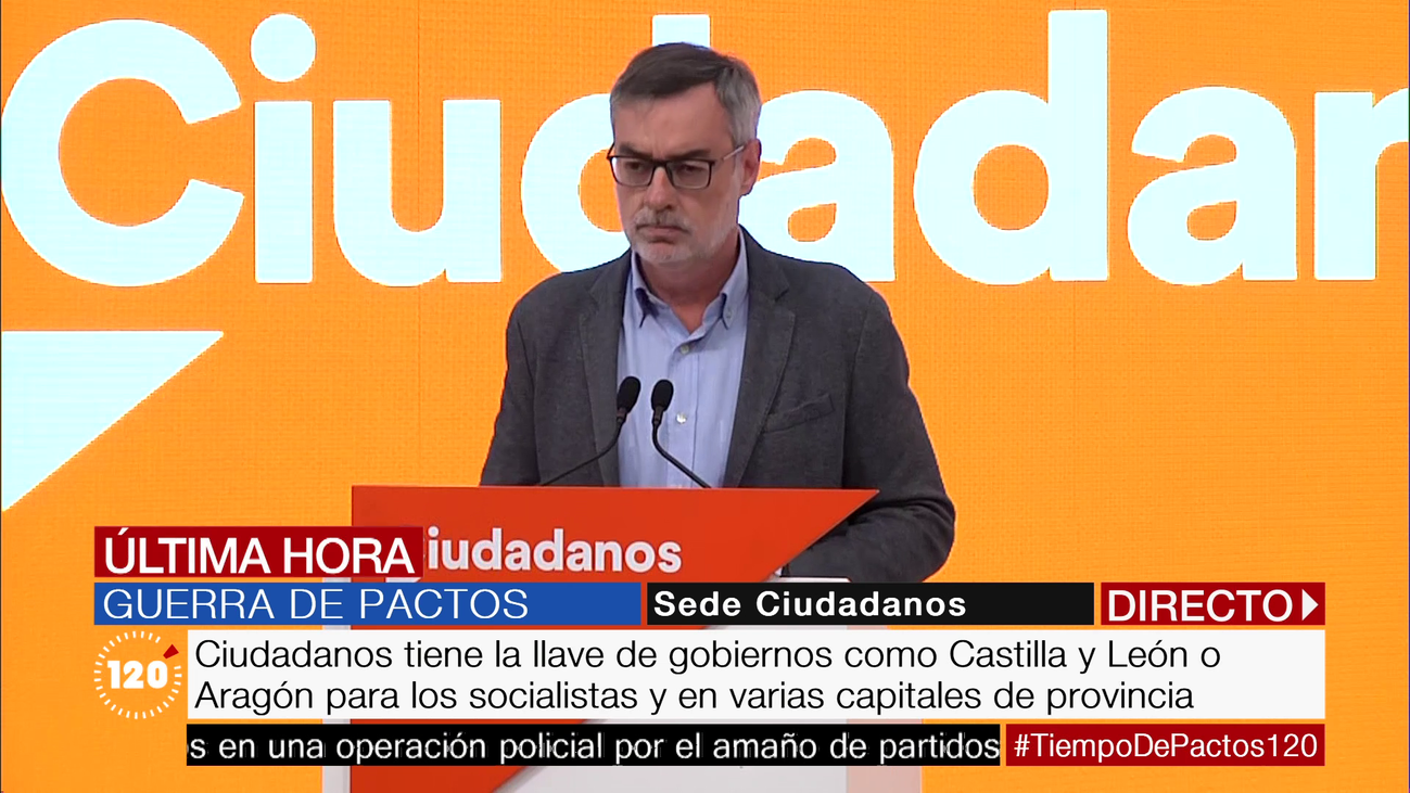 Ciudadanos pedirá en los pactos renegar de las políticas de Sánchez con el independentismo