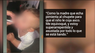 Una madre madrileña graba a su bebé fumando y lo sube a Instagram