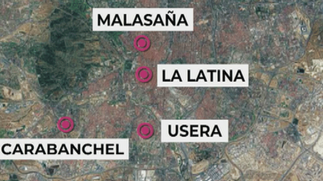 Los barrios más sucios de Madrid