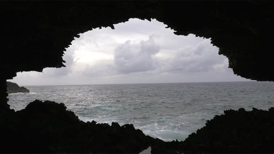 La Animal Flower Cave, donde el Atlántico de junta con el Caribe