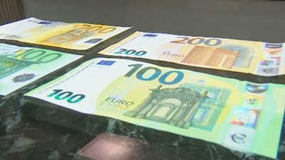 Entran en circulación los nuevos billetes de 100 y 200 euros