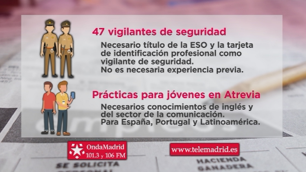 Se buscan vigilantes de seguridad para trabajar en Prosegur