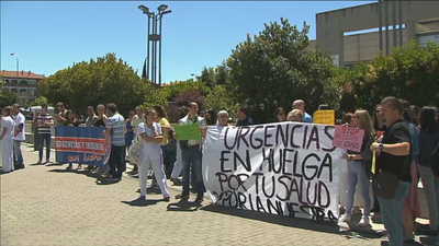 Jornada sin incidentes en la huelga en las Urgencias de La Paz