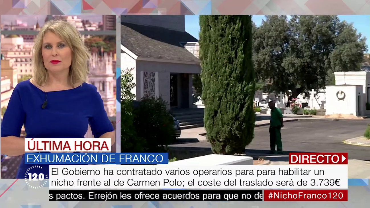 Visitamos el nicho al que irán los restos de Franco en el cementerio de El Pardo