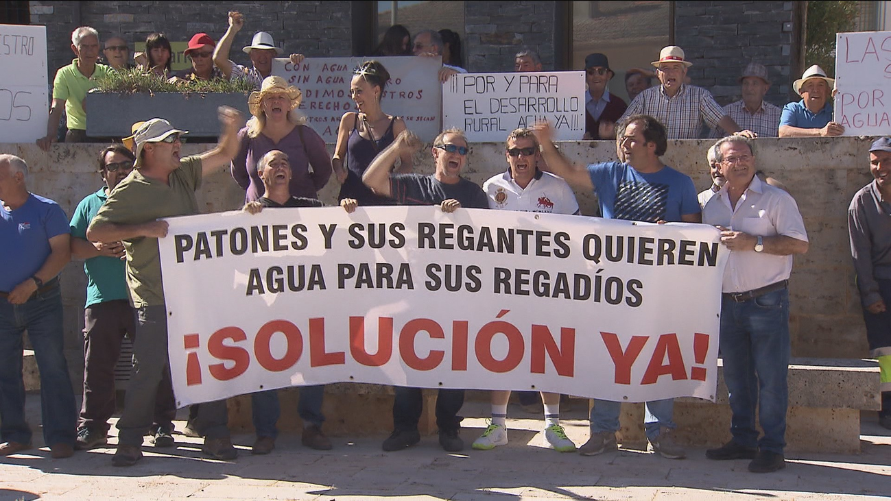 Los agricultores de la Vega del Jarama reclaman agua para regar sus huertos