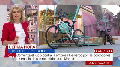 Primer juicio contra Deliveroo por las condiciones de trabajo de sus 'riders'