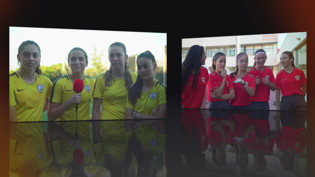 Rayo y Madrid CFF, en la final de la Copa Campeones Cadete