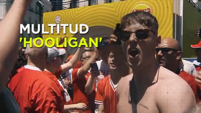 Los hooligans invaden el centro de Madrid