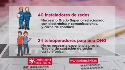 Arganda del Rey busca socorristas y Cercedilla, camarer@s