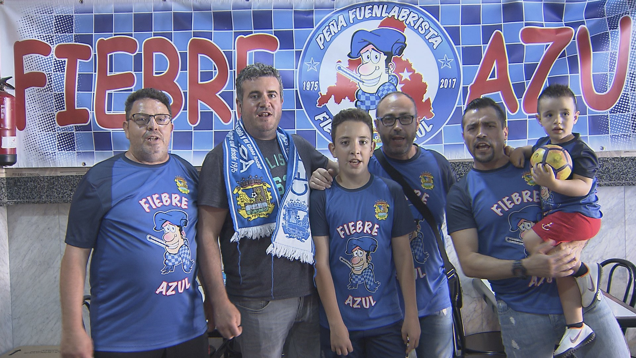 La peñas del Fuenlabrada sueñan con el ascenso