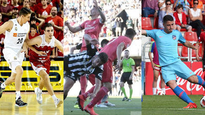 El Real Madrid, a 'semis'; derrotas del Castilla y Atleti B