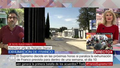 El Supremo decide en las próximas horas si se paraliza la exhumación de Franco