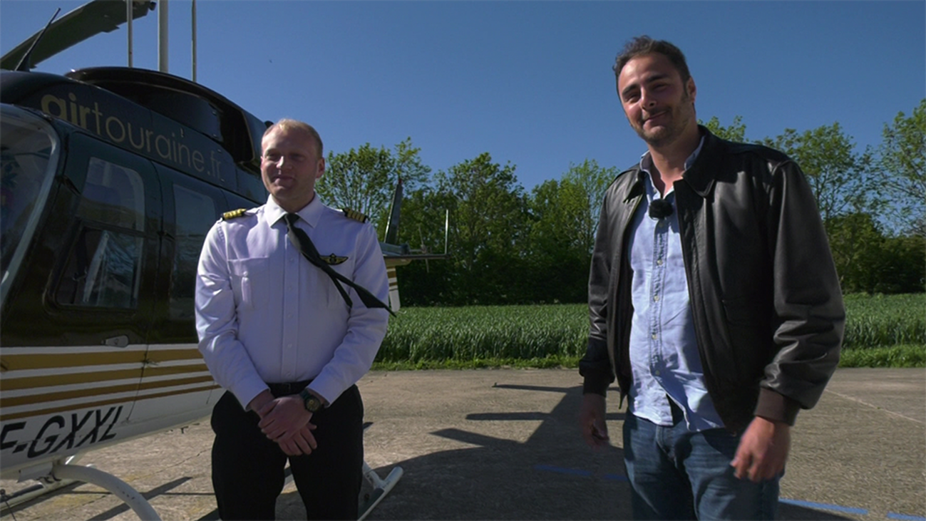 Descubrimos el Valle del Loira desde el aire