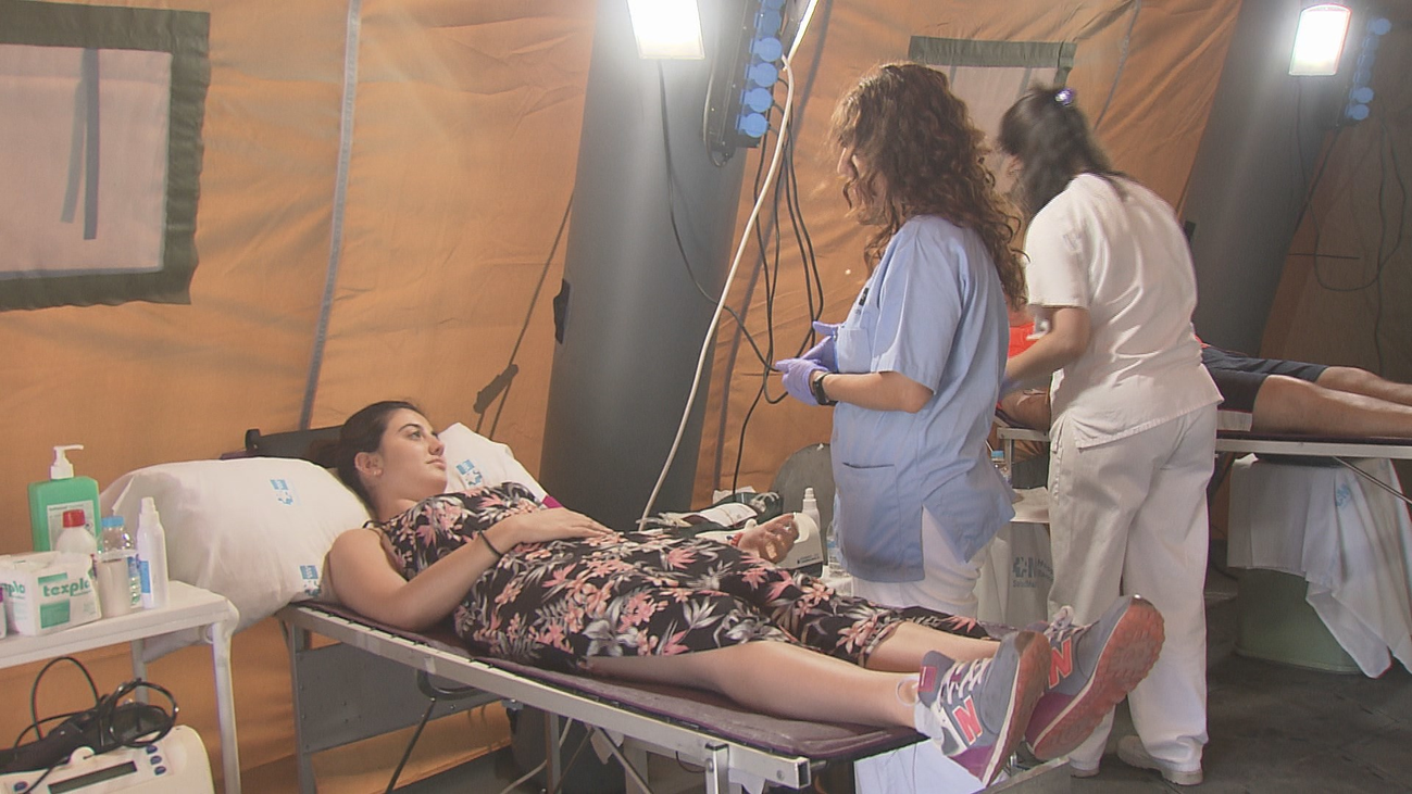 Maratón de donación de sangre en el Hospital Ramón y Cajal