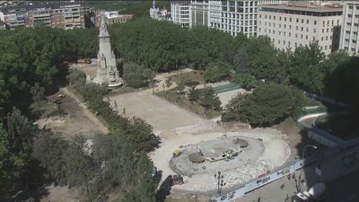 La Comunidad de Madrid paraliza las obras de Plaza de España