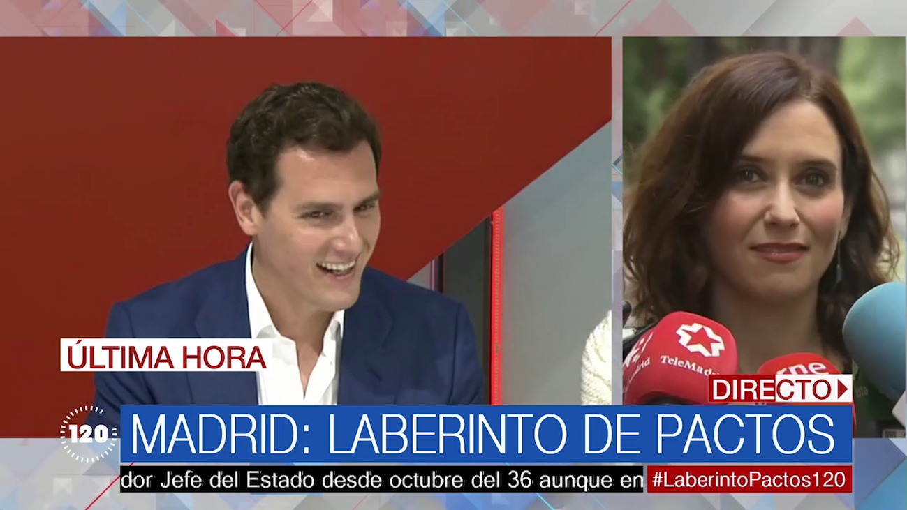 Ayuso: "Lo que quiero es que nos entendamos los tres partidos"