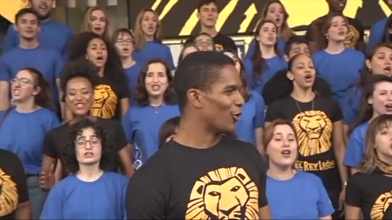 'El Rey León' toma la Gran Vía